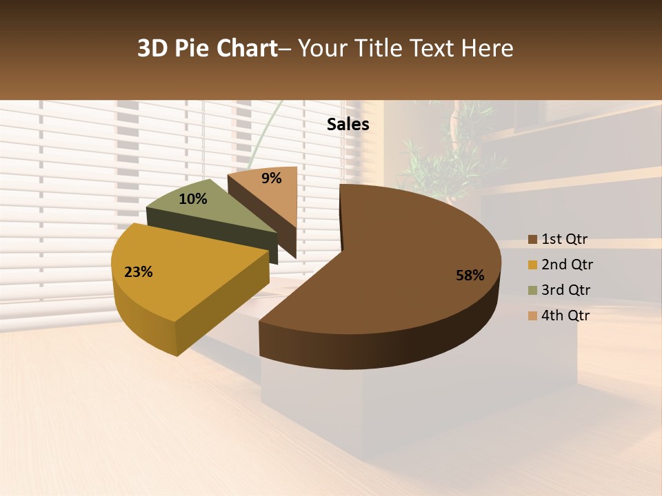 World Sphere Big PowerPoint Template