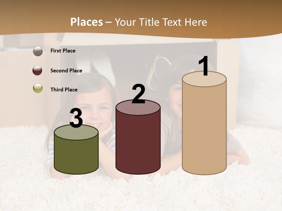 Tall Building Metropolis PowerPoint Template