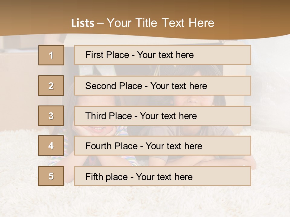 Tall Building Metropolis PowerPoint Template