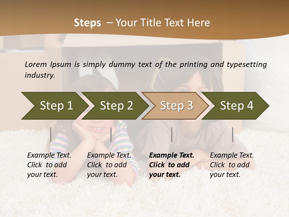 Tall Building Metropolis PowerPoint Template