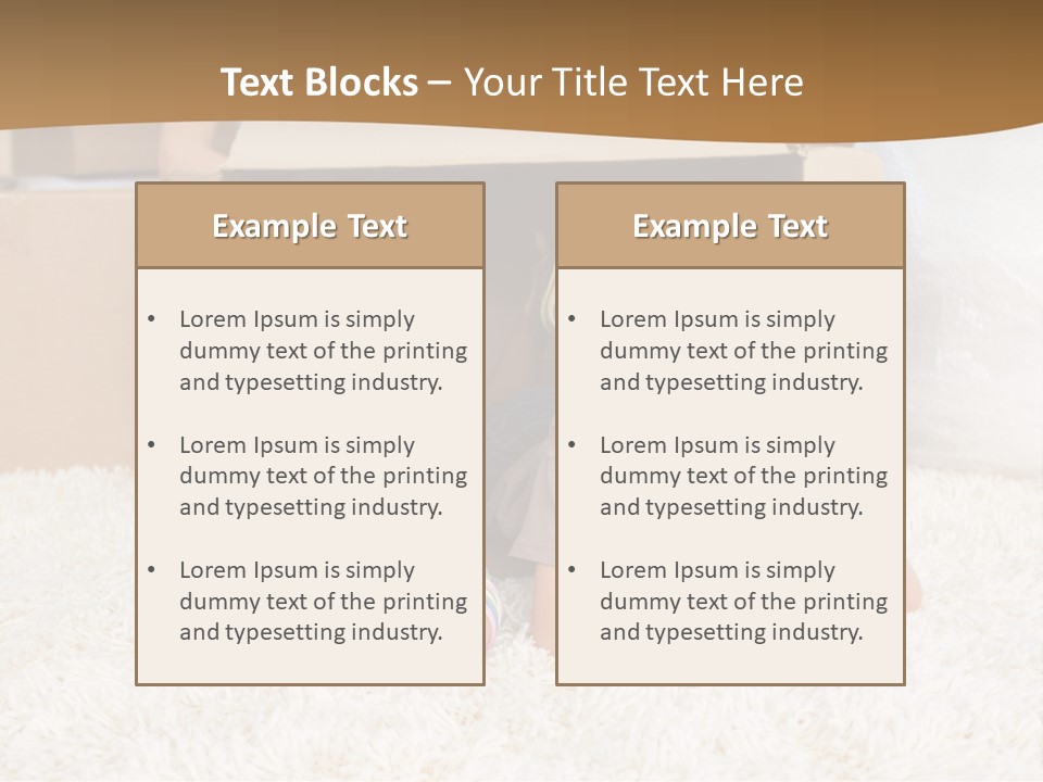 Tall Building Metropolis PowerPoint Template