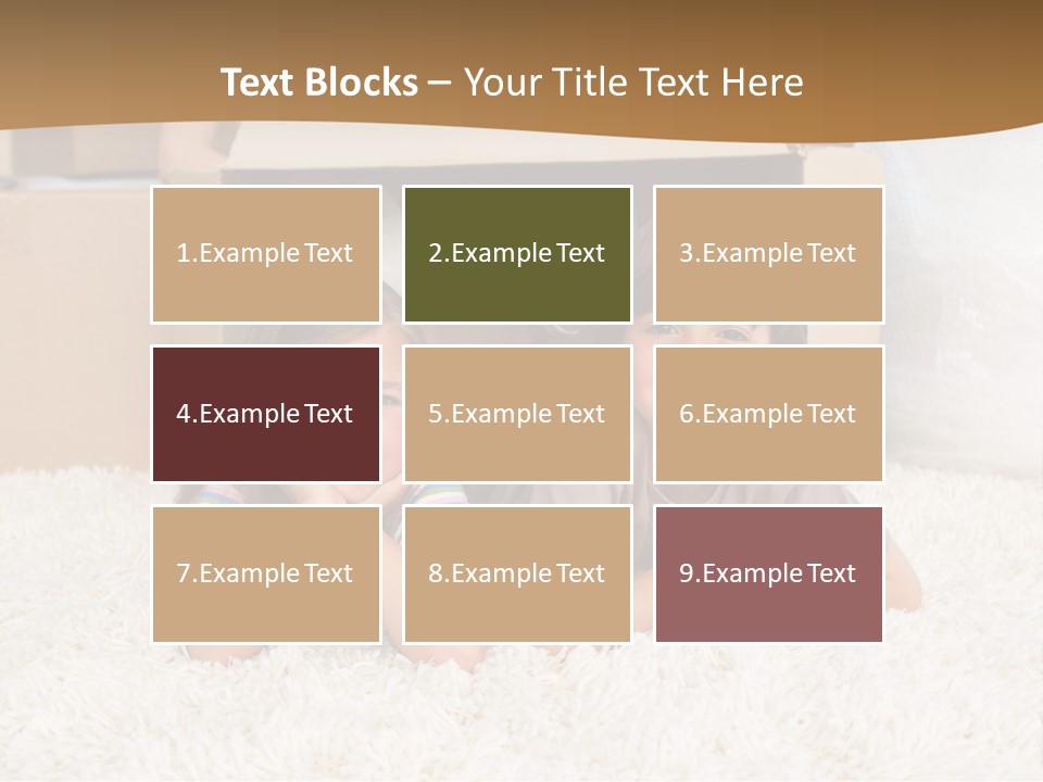 Tall Building Metropolis PowerPoint Template