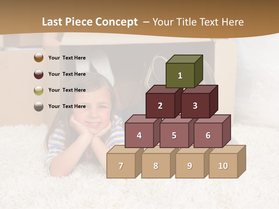 Tall Building Metropolis PowerPoint Template