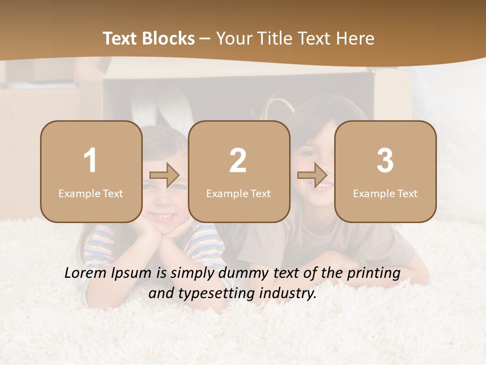 Tall Building Metropolis PowerPoint Template