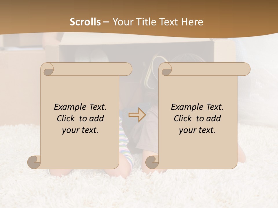 Tall Building Metropolis PowerPoint Template