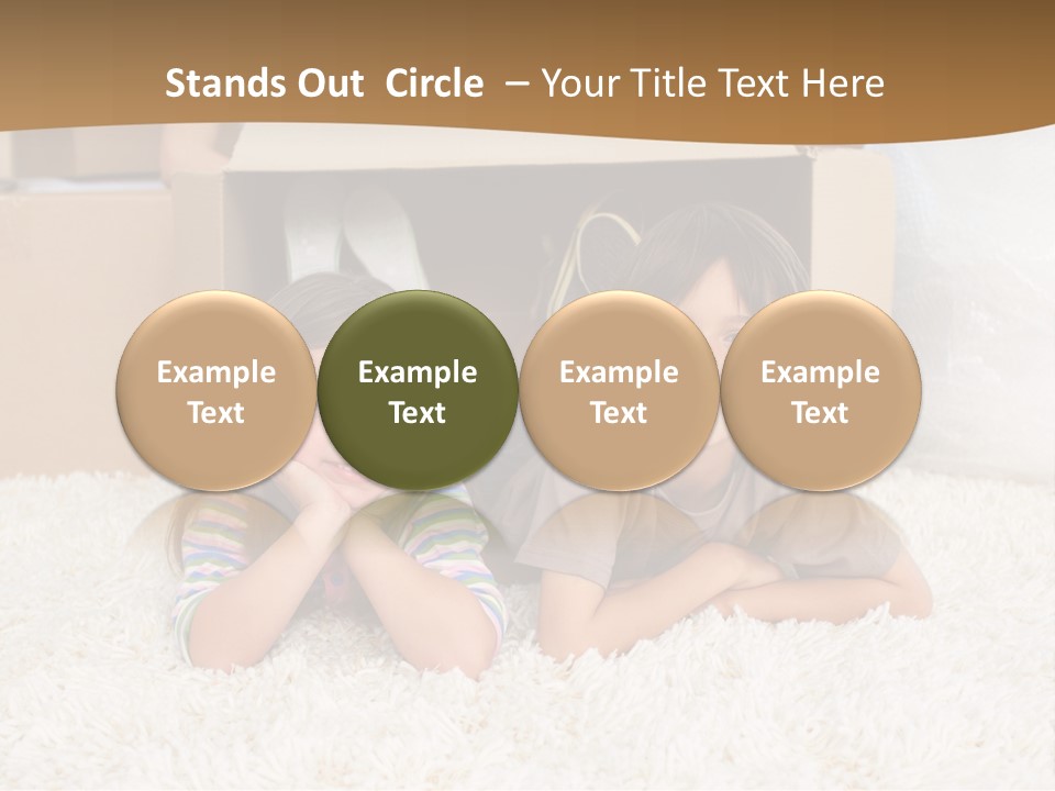 Tall Building Metropolis PowerPoint Template