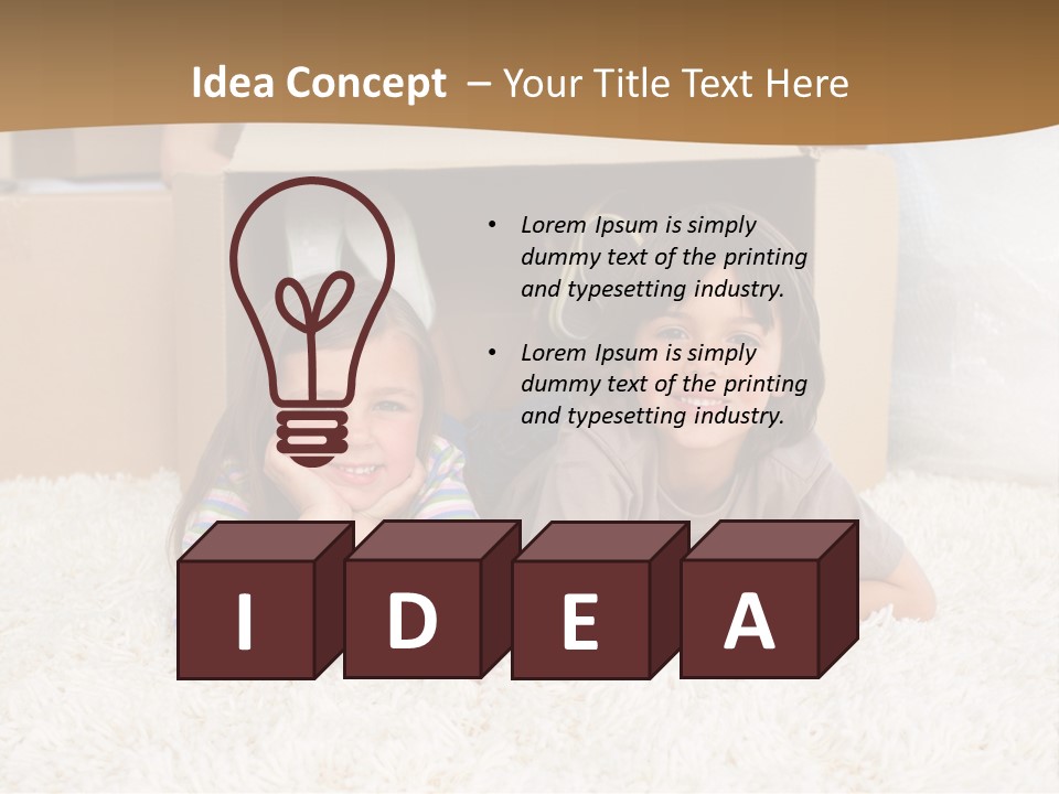 Tall Building Metropolis PowerPoint Template