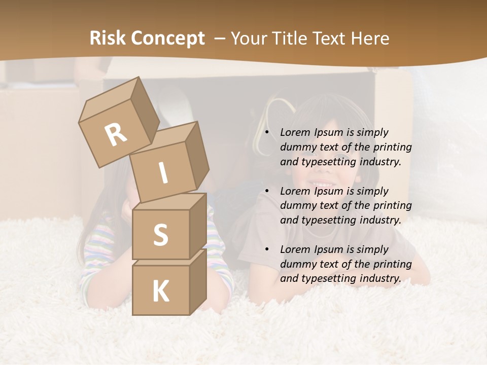 Tall Building Metropolis PowerPoint Template