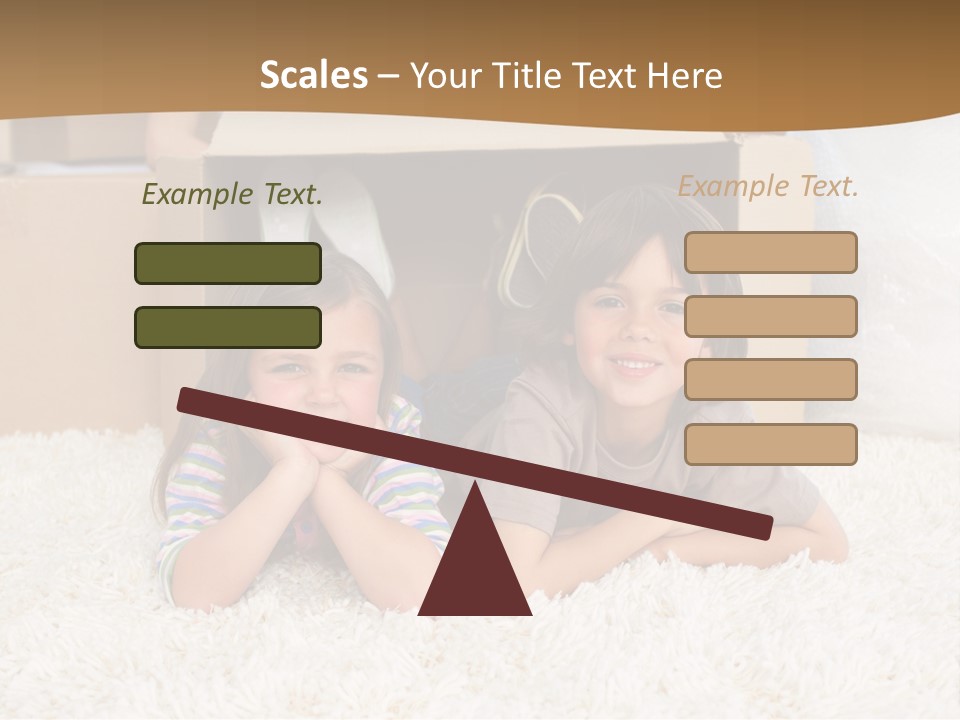 Tall Building Metropolis PowerPoint Template