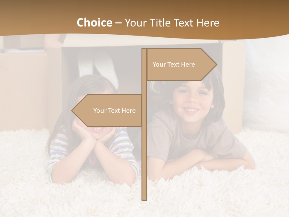 Tall Building Metropolis PowerPoint Template