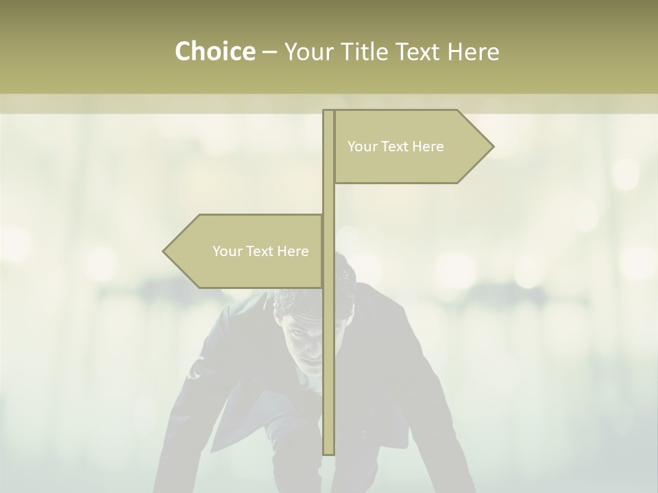 Tall Architect Environment PowerPoint Template