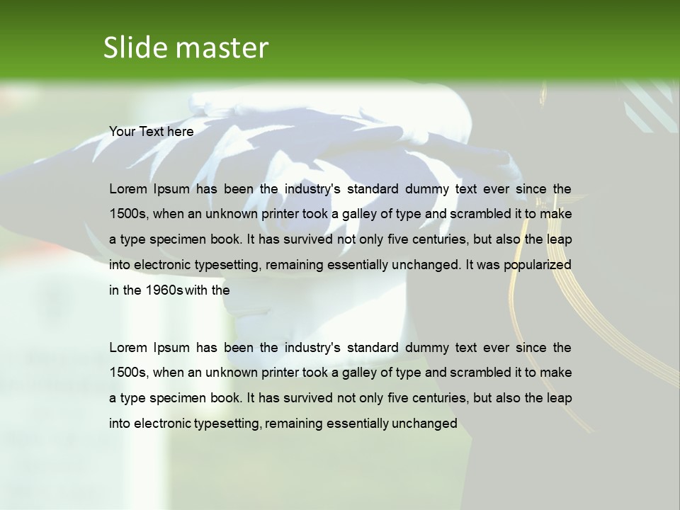 Grey House Town PowerPoint Template