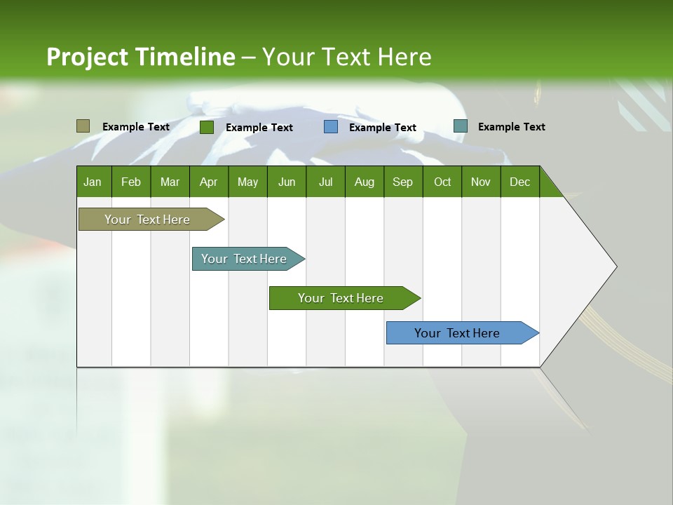 Grey House Town PowerPoint Template