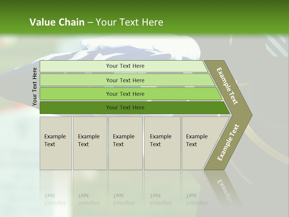 Grey House Town PowerPoint Template