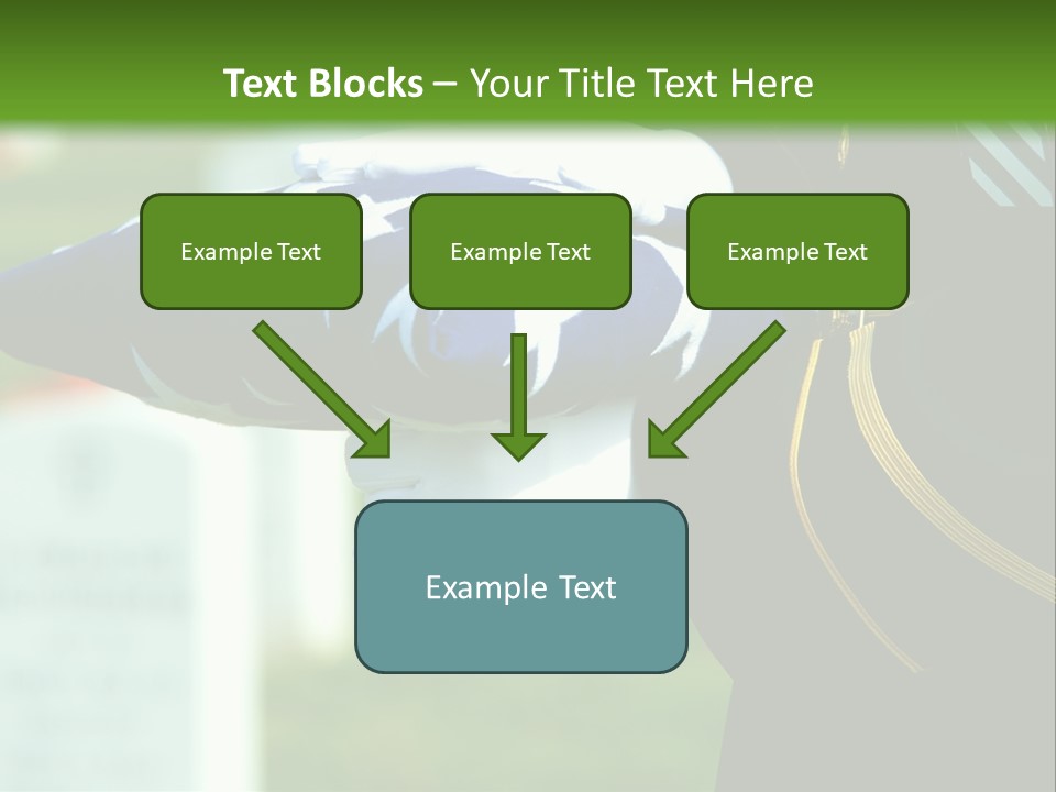 Grey House Town PowerPoint Template