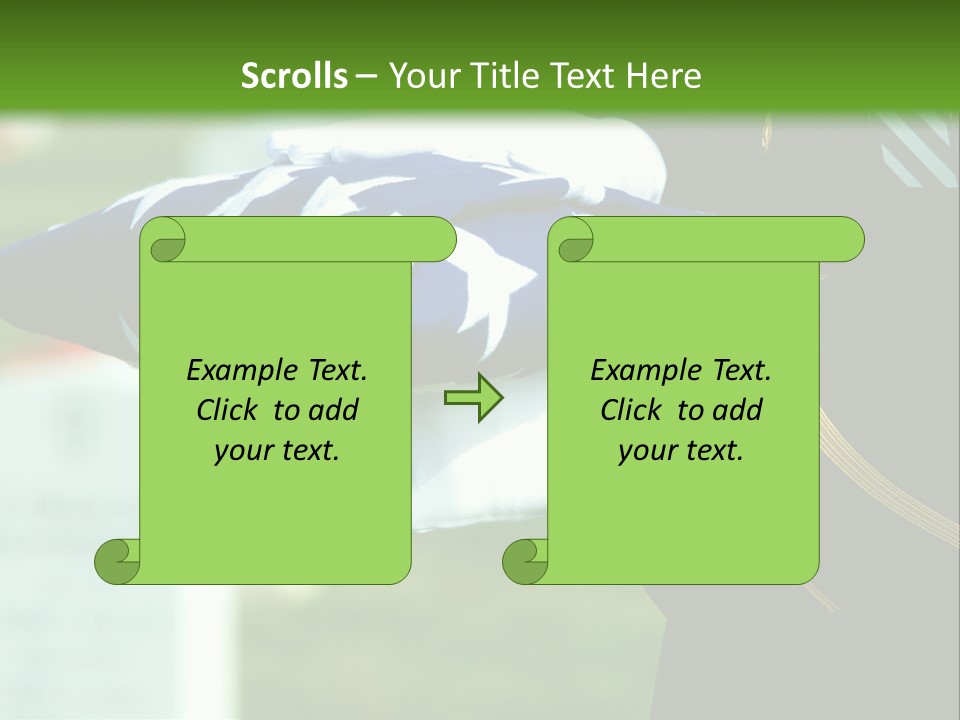Grey House Town PowerPoint Template