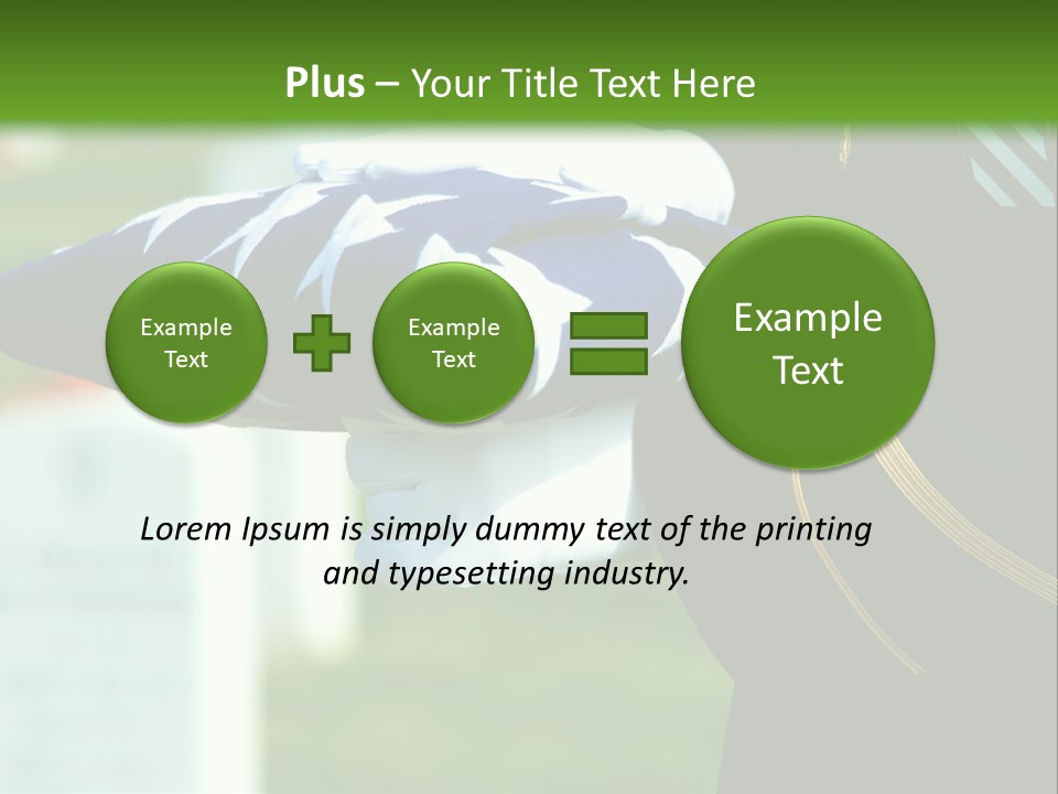 Grey House Town PowerPoint Template