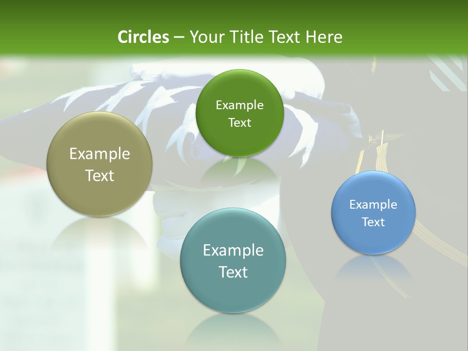 Grey House Town PowerPoint Template