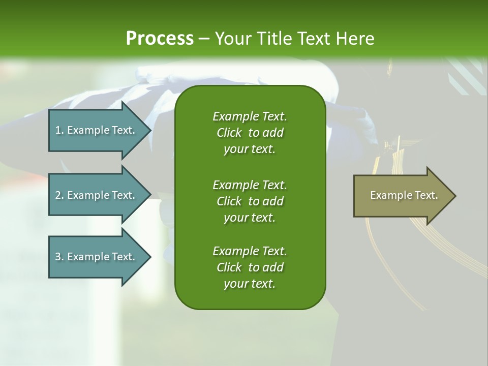 Grey House Town PowerPoint Template