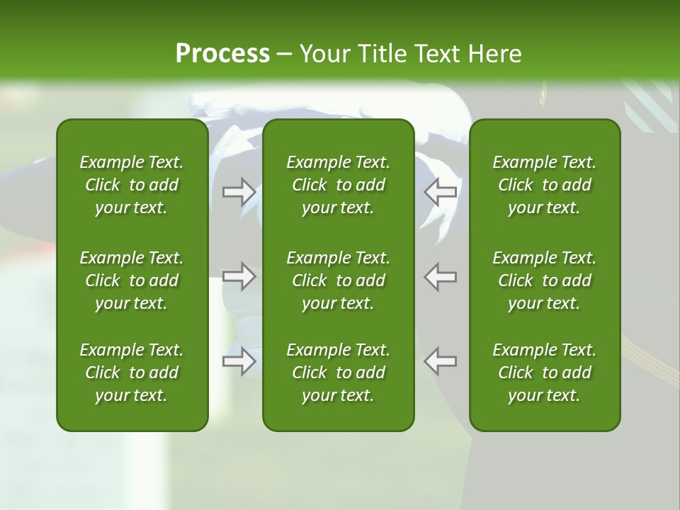 Grey House Town PowerPoint Template