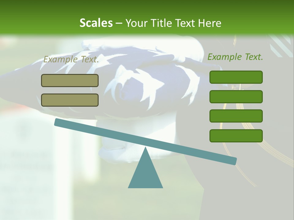 Grey House Town PowerPoint Template