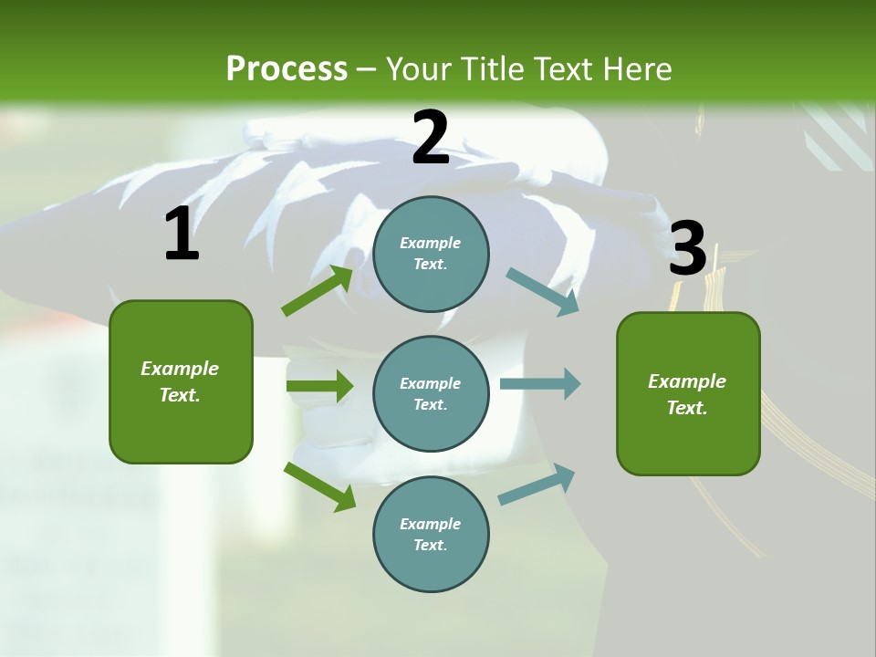 Grey House Town PowerPoint Template