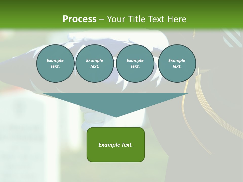 Grey House Town PowerPoint Template