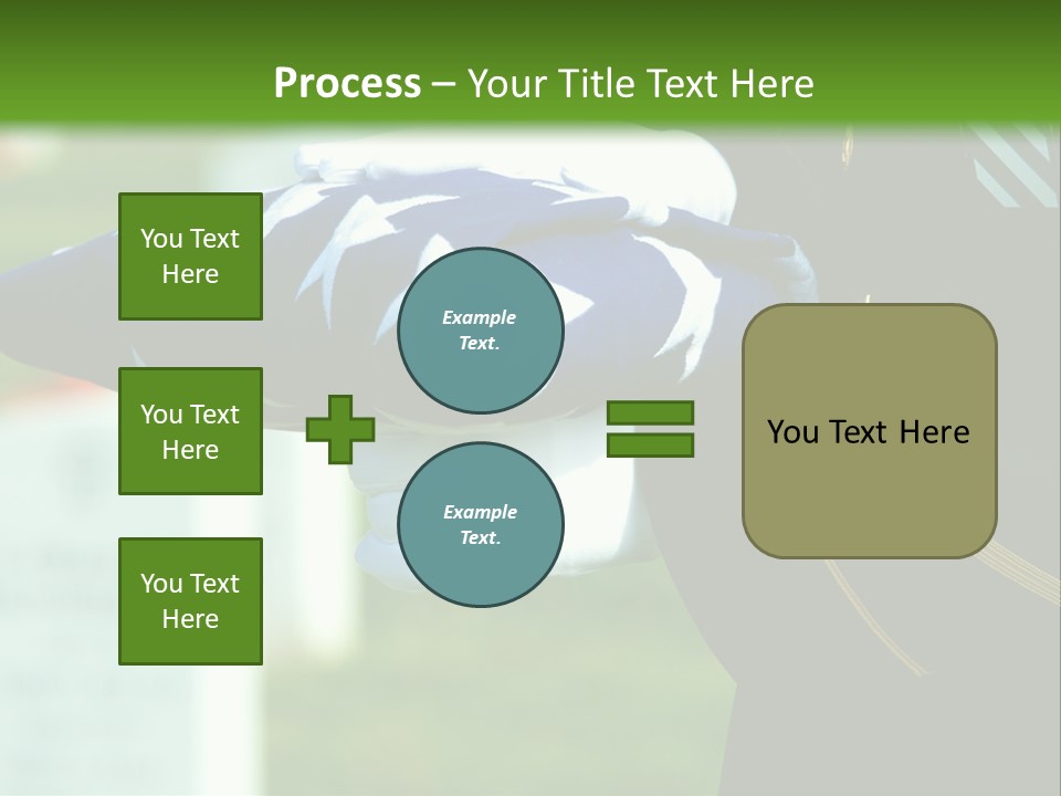Grey House Town PowerPoint Template