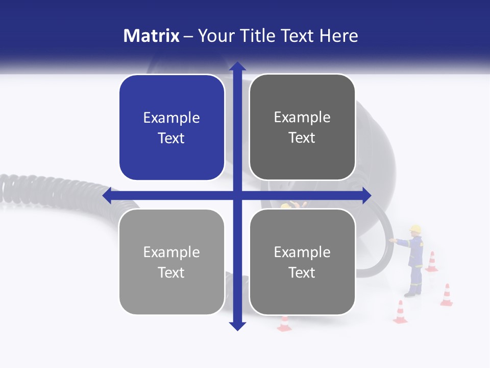 Downtown Architect Grey PowerPoint Template