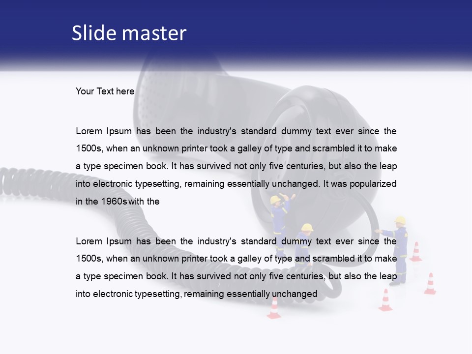 Downtown Architect Grey PowerPoint Template