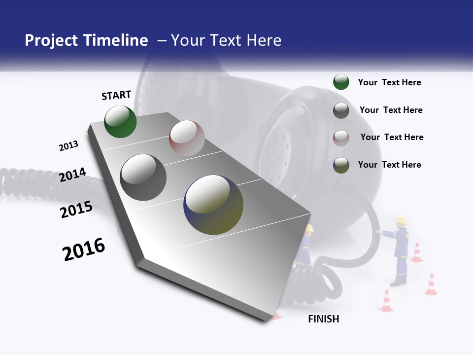 Downtown Architect Grey PowerPoint Template