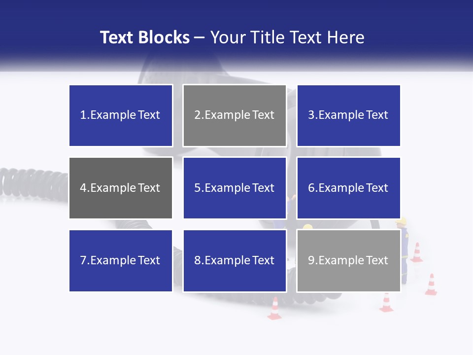 Downtown Architect Grey PowerPoint Template