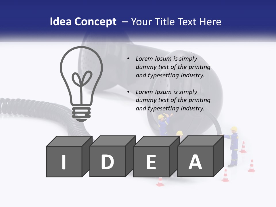 Downtown Architect Grey PowerPoint Template