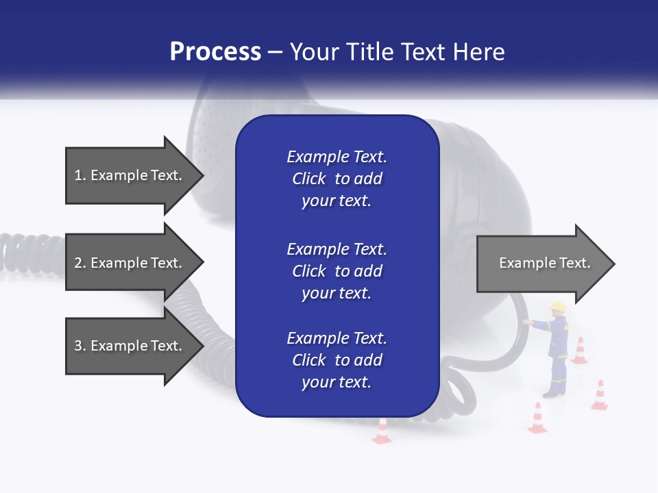 Downtown Architect Grey PowerPoint Template