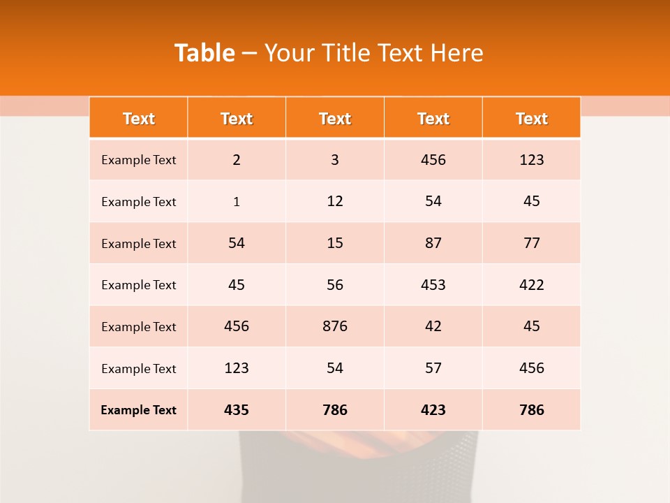 Tall Ball Town PowerPoint Template