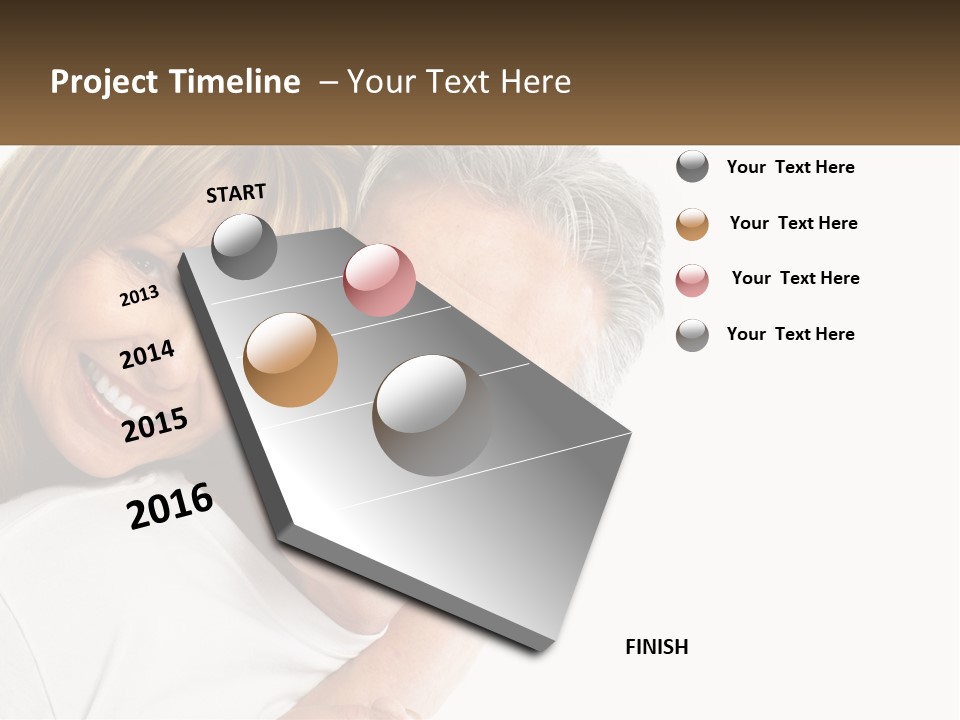 Render Black Skyscraper PowerPoint Template