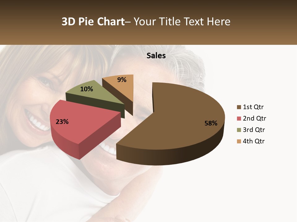 Render Black Skyscraper PowerPoint Template