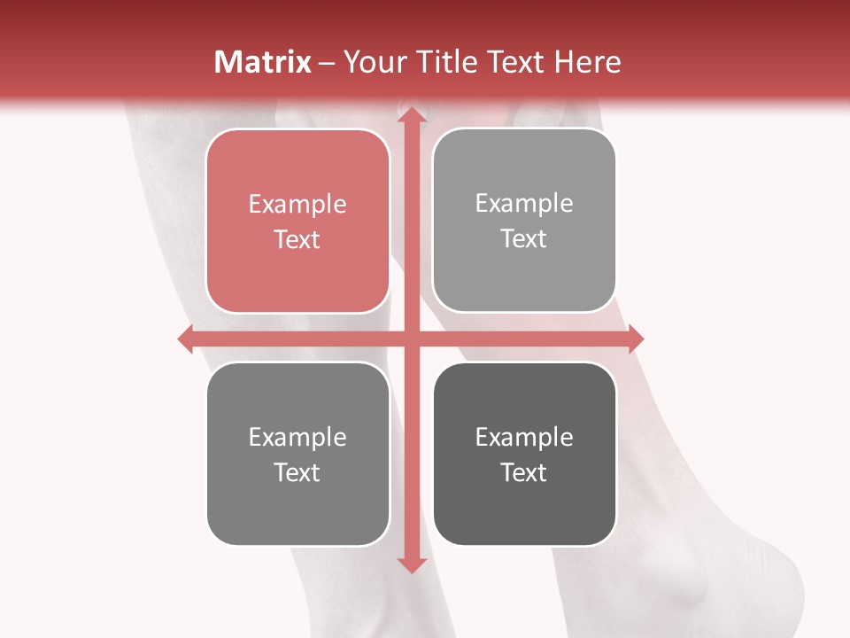 Square Modern House PowerPoint Template