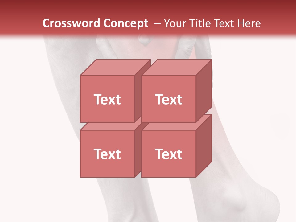 Square Modern House PowerPoint Template