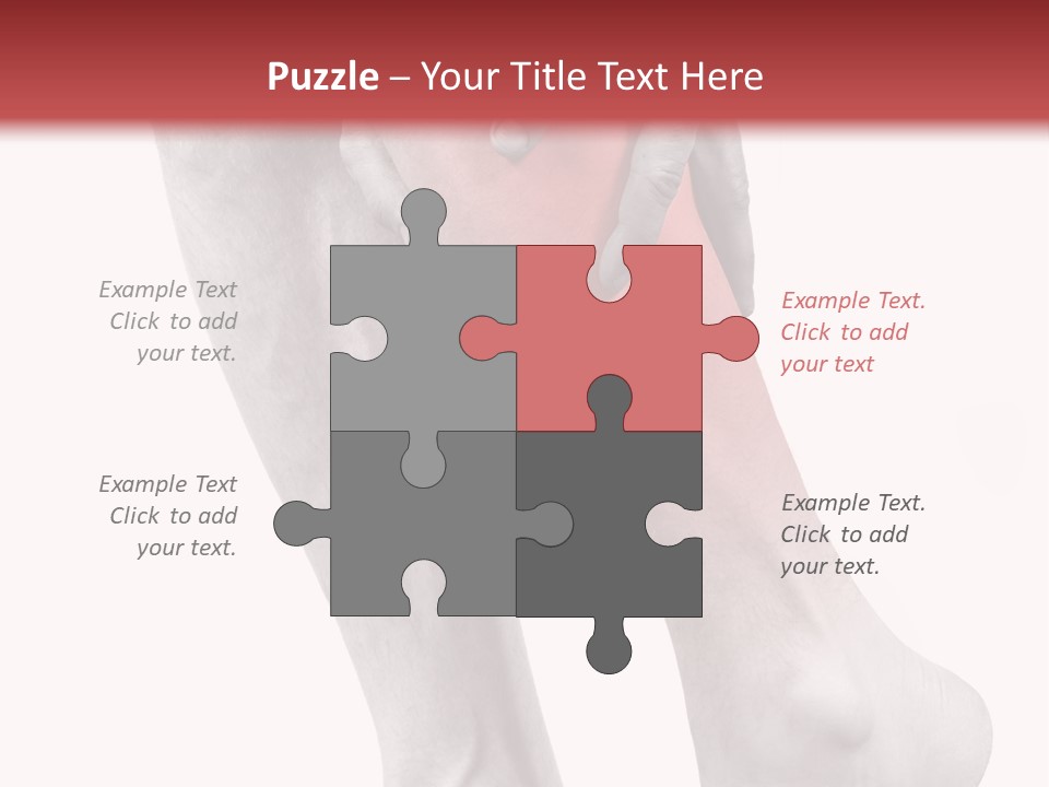 Square Modern House PowerPoint Template