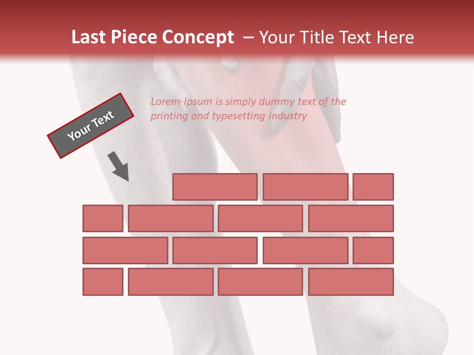 Square Modern House PowerPoint Template