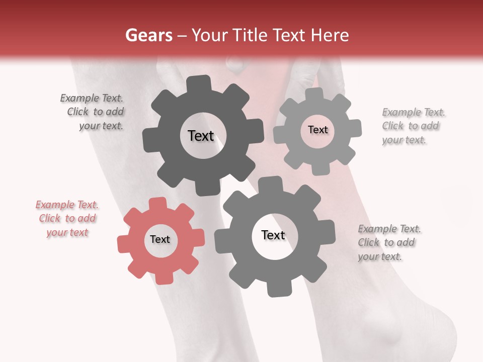 Square Modern House PowerPoint Template