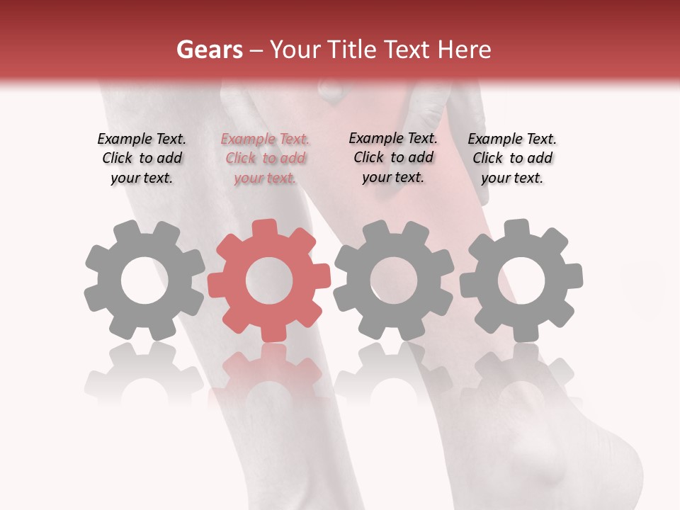 Square Modern House PowerPoint Template