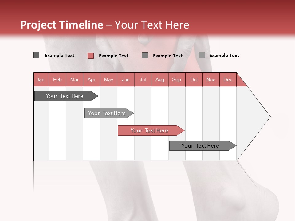 Square Modern House PowerPoint Template