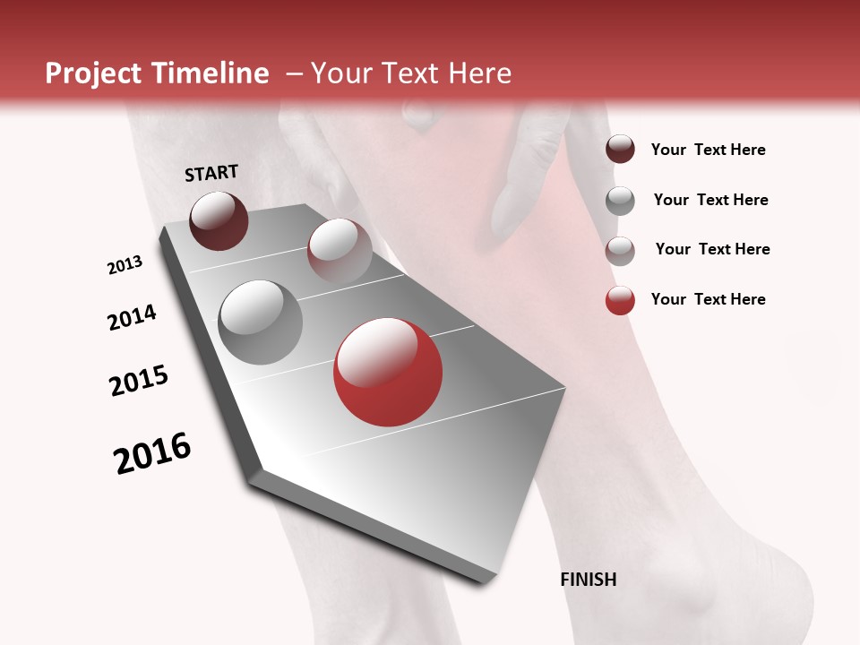 Square Modern House PowerPoint Template