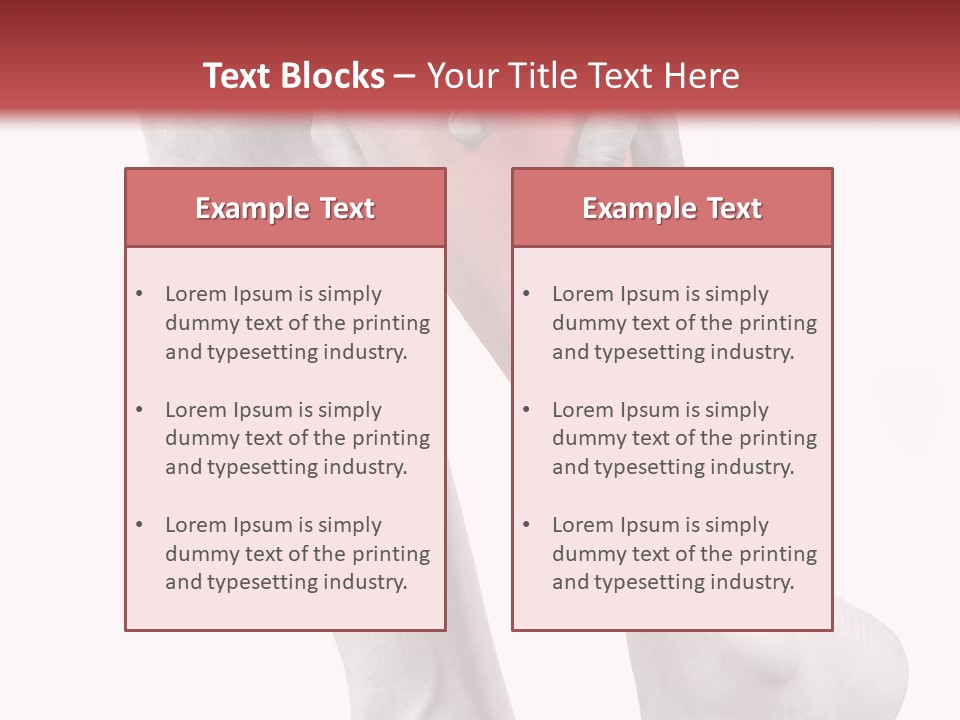 Square Modern House PowerPoint Template