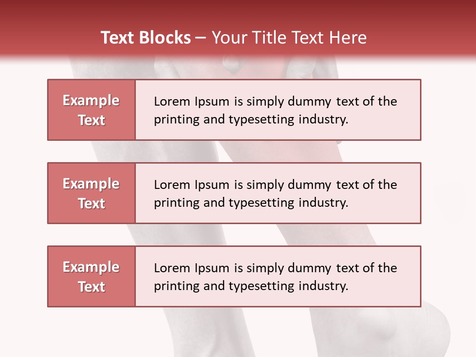 Square Modern House PowerPoint Template