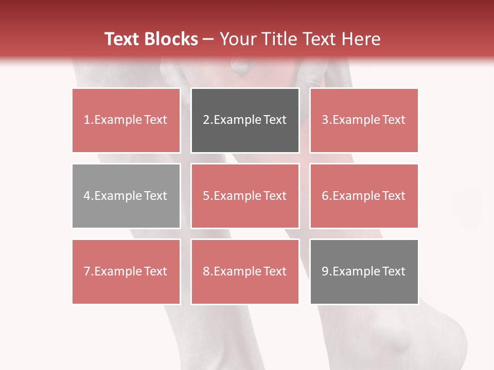 Square Modern House PowerPoint Template