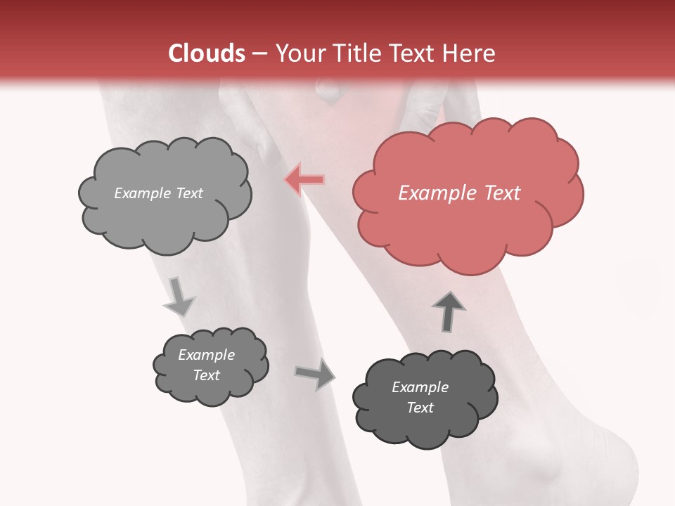 Square Modern House PowerPoint Template