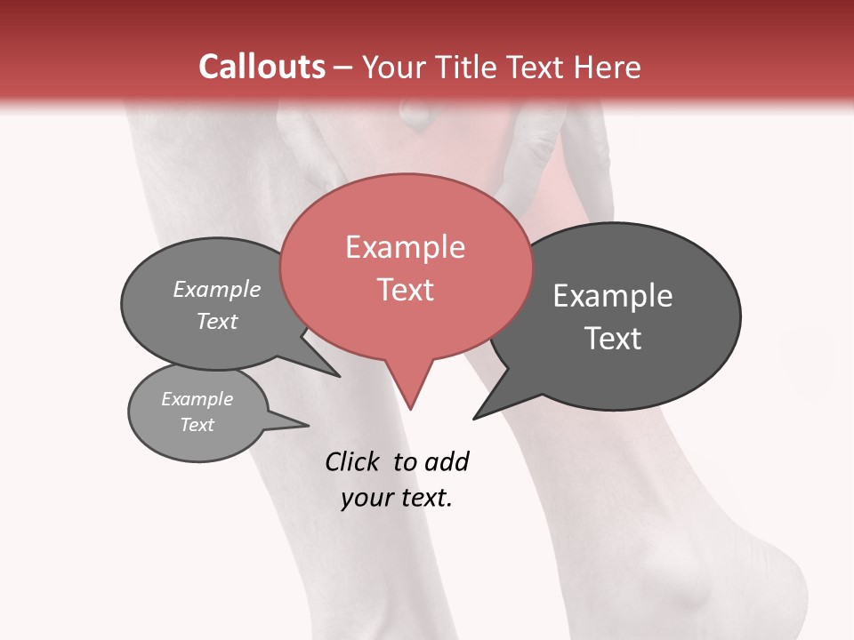 Square Modern House PowerPoint Template